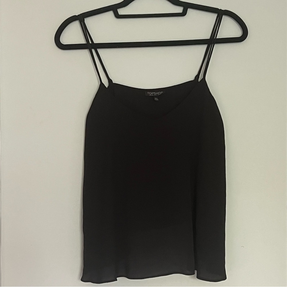 Topshop Elegant Black Cami Top